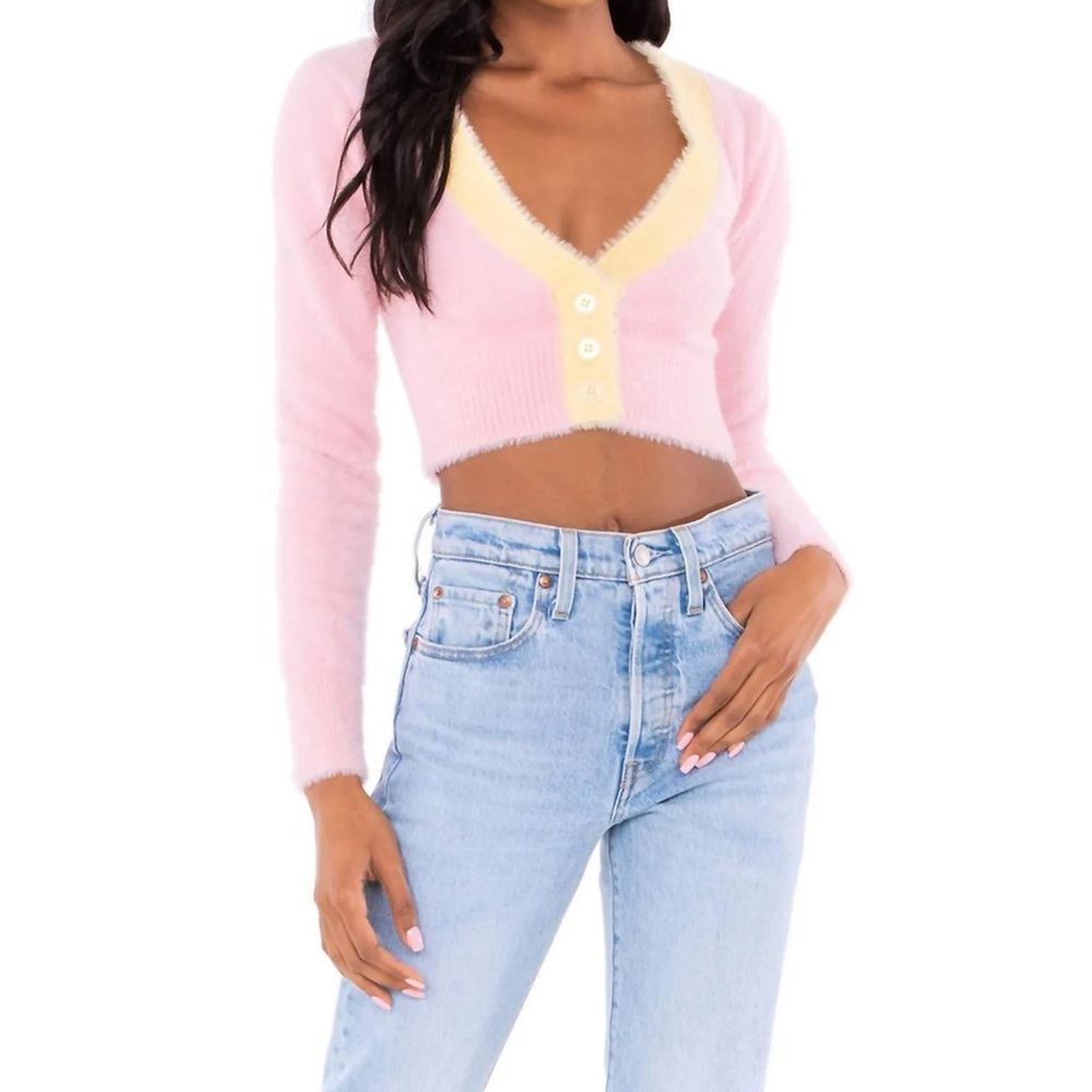 For Love and Lemons Crop Sweater